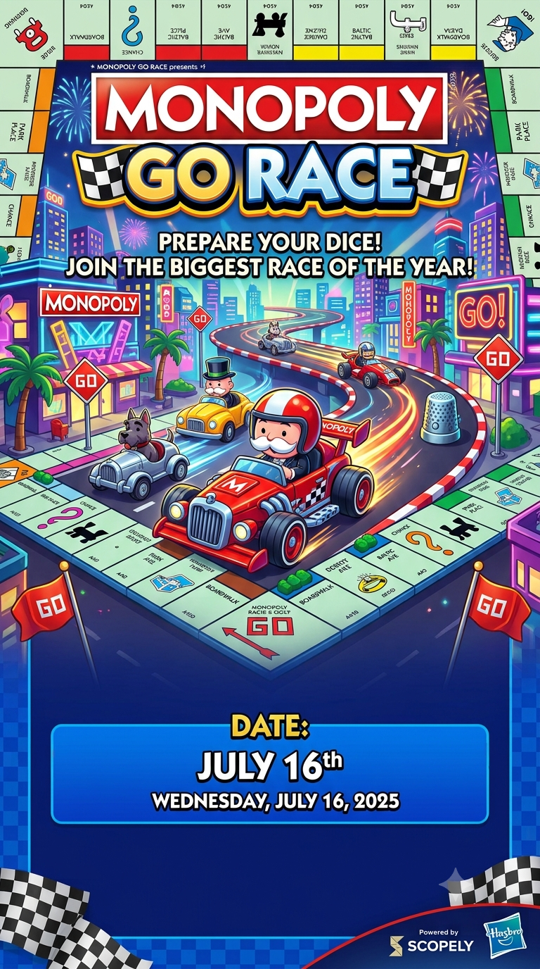 MONOPOLY GO! RACER EVENT CARRY